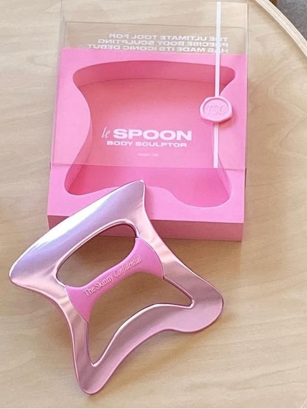 The Skinny Confidential Le Spoon Pink Body Sculptor NEW